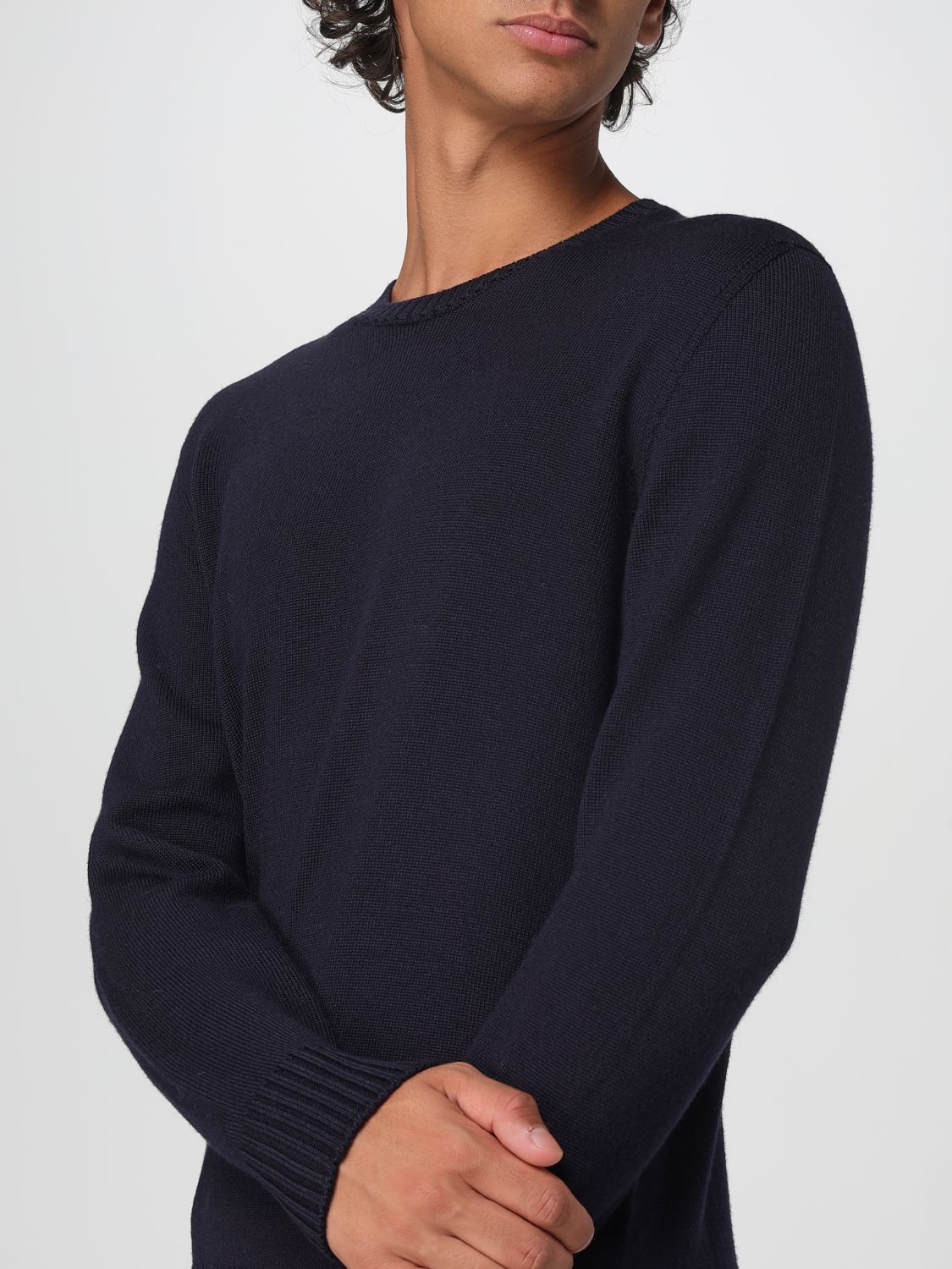 Sweater Men color Navy