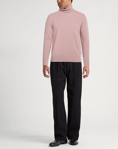 Man Turtleneck Antique rose Size 40 Wool