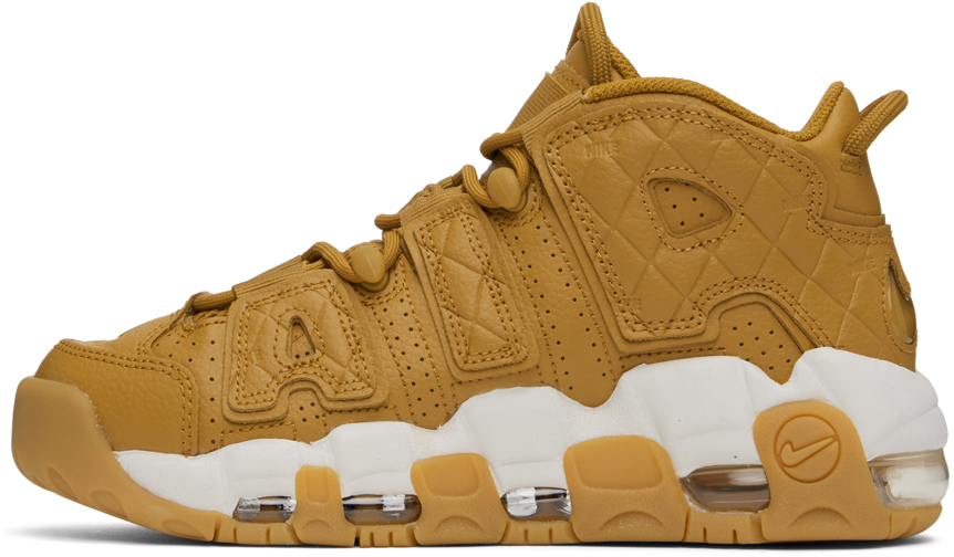 Tan Air More Uptempo High Sneakers