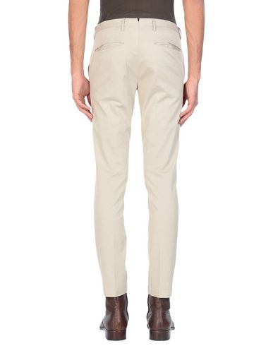 Man Pants Beige Size 38 Cotton, Elastane