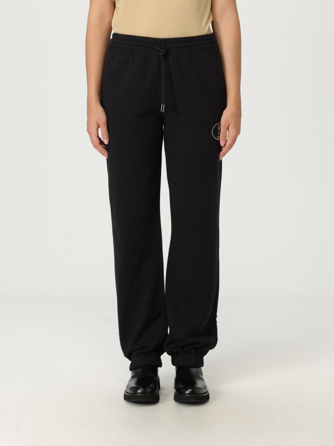 Burberry cotton track pants - Black