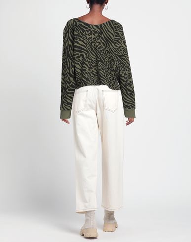 Woman Sweatshirt Military green