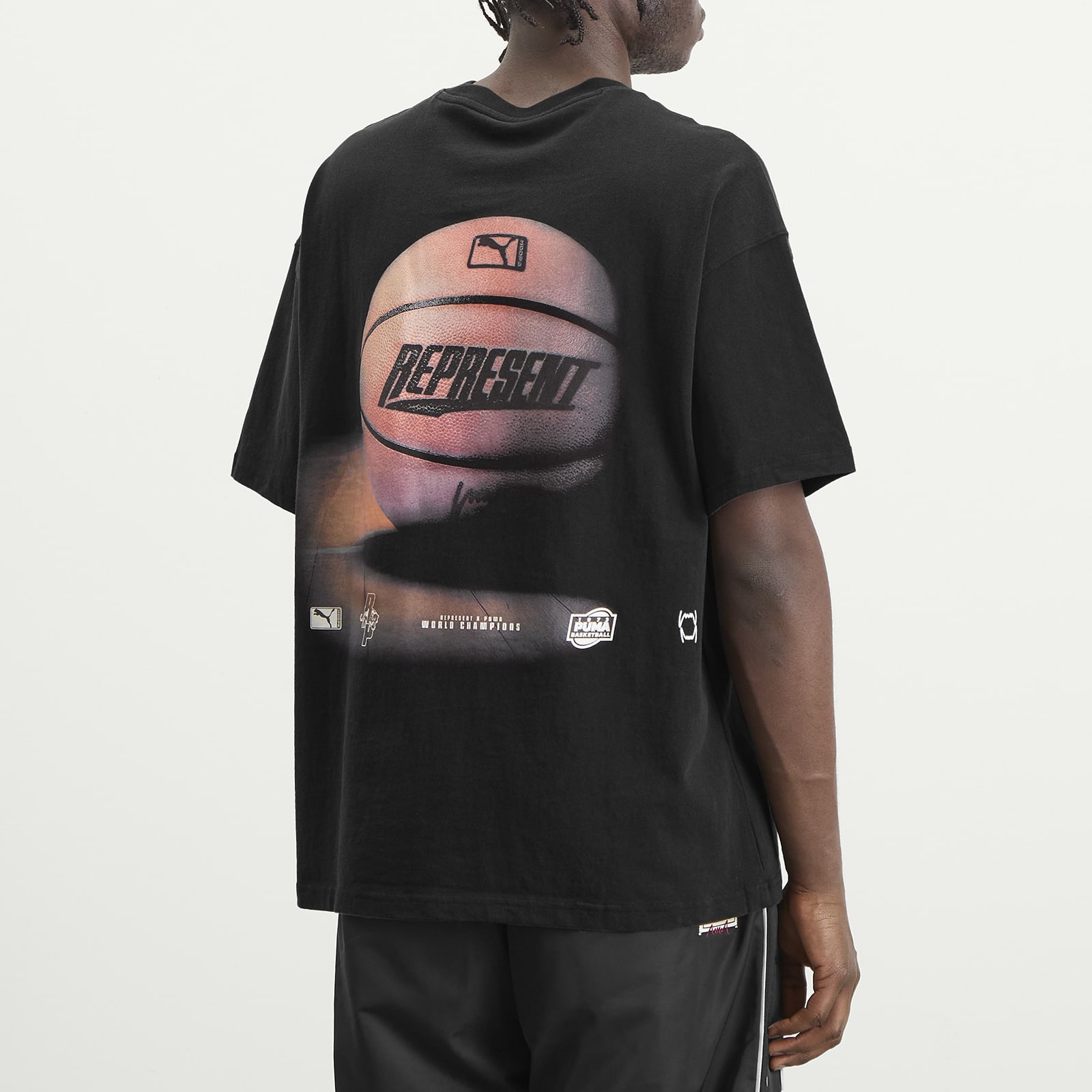 Men's x Represent Graphic T-Shirt in Men's Black