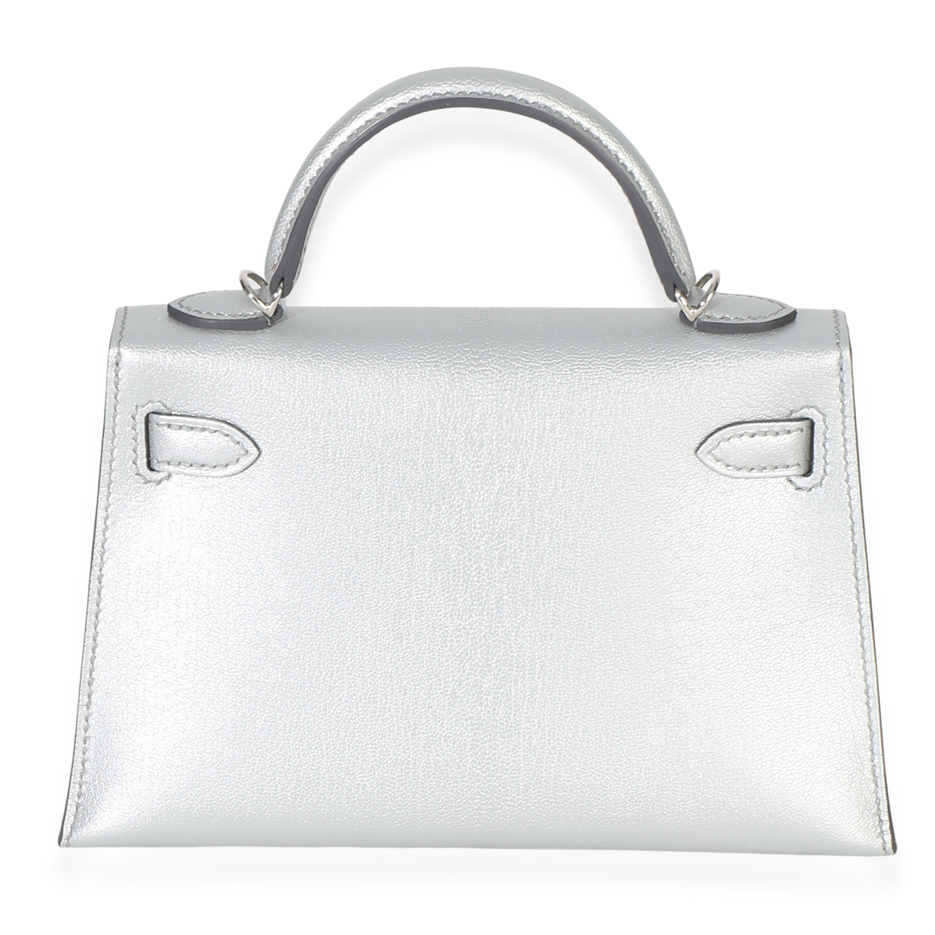 Hermès Chevre Chamkilight Sellier Mini Kelly II 20 PHW