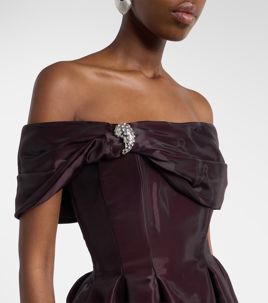 Lourdes embellished minidress