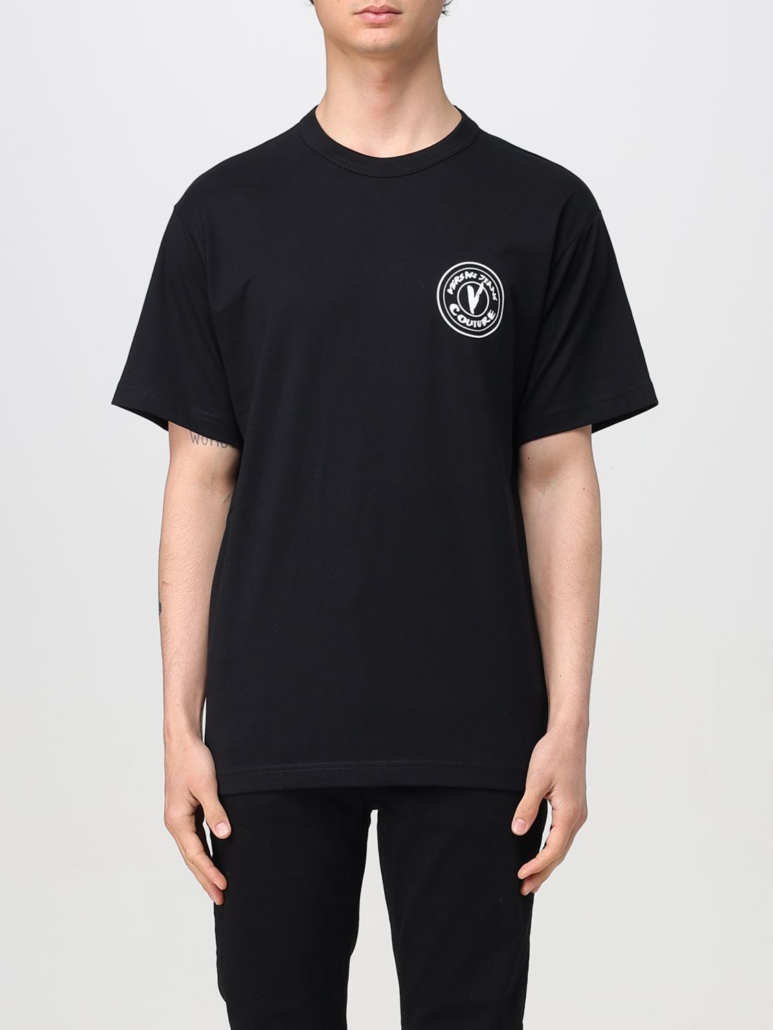 Logo-print T-shirt - Black