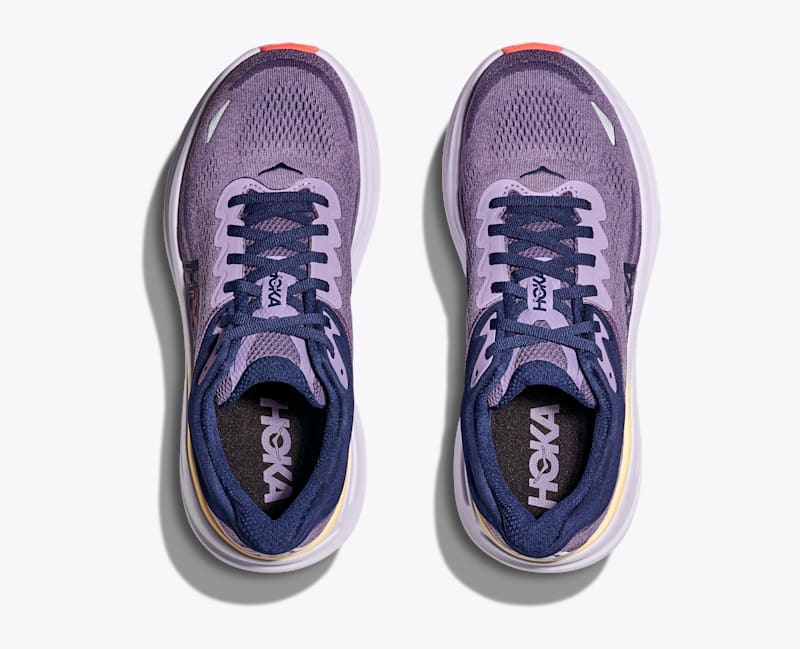 HOKA Women's Bondi 9 Shoes in Berry Jam/Berry Patch