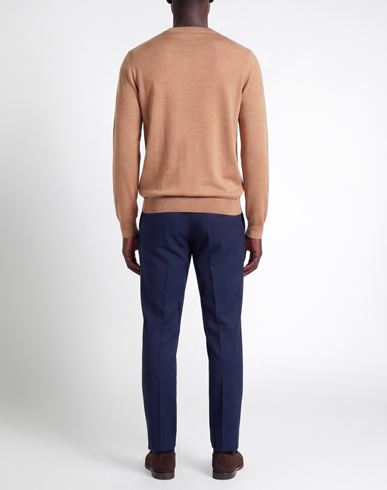 Man Sweater Sand Size 40 Merino Wool