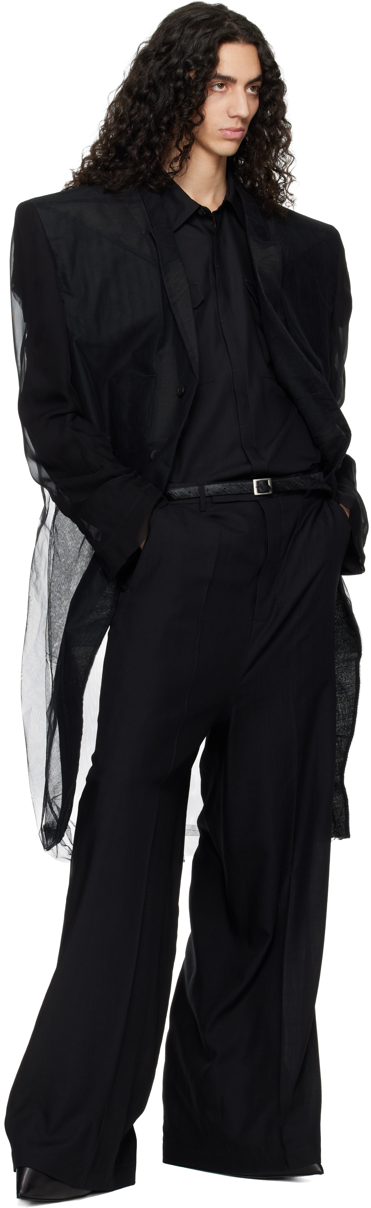 Black Temple Ricks Tatlin Coat