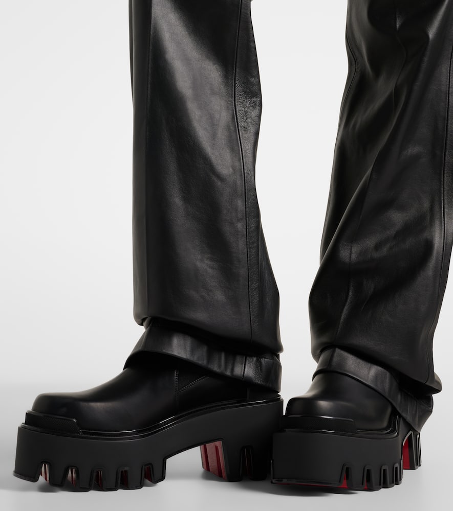 Marchacroche leather Chelsea boots
