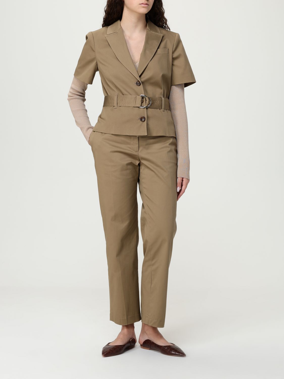 Jacket LIU JO Woman color Beige