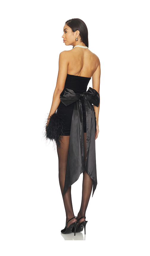 MORE TO COME Carsyn Mini Dress in Black. - XS also in L, M, S