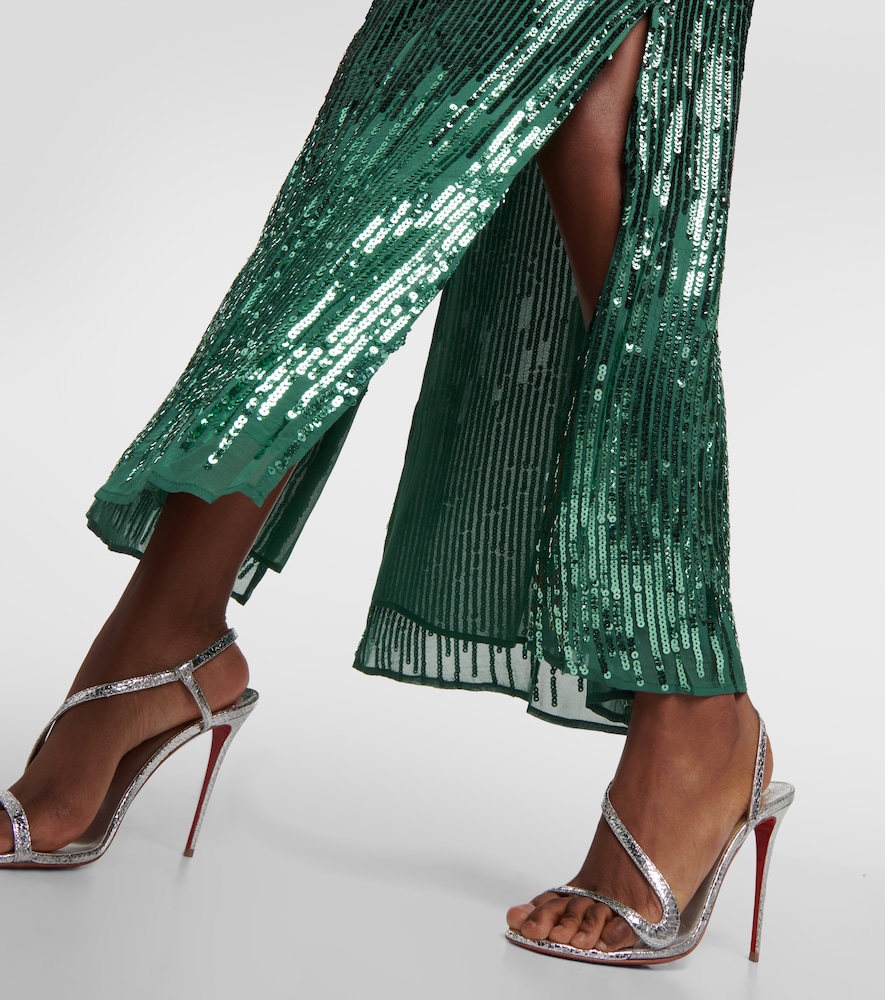 Coco sequined maxi dress