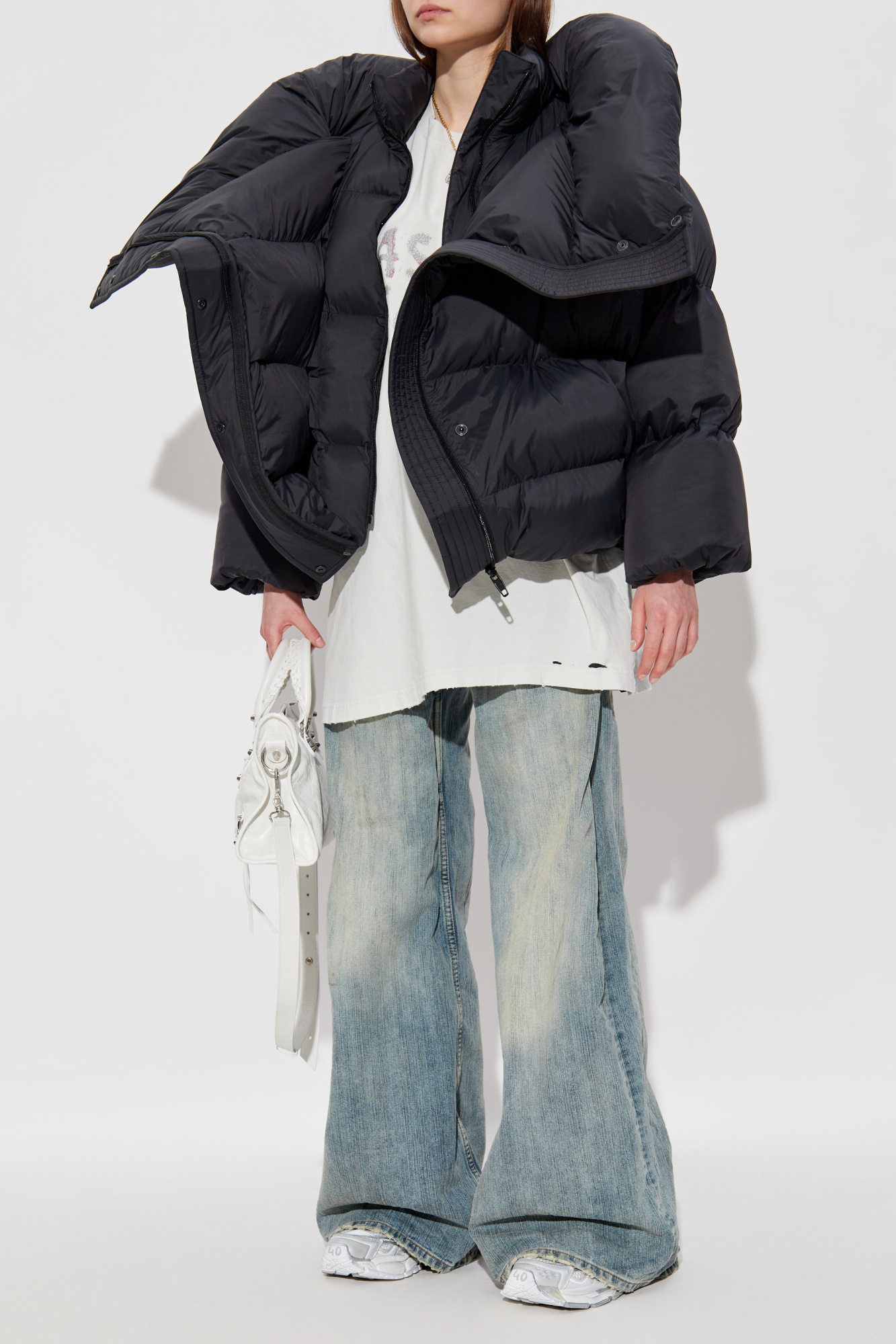 Balenciaga Insulated Jacket, Women's, Black