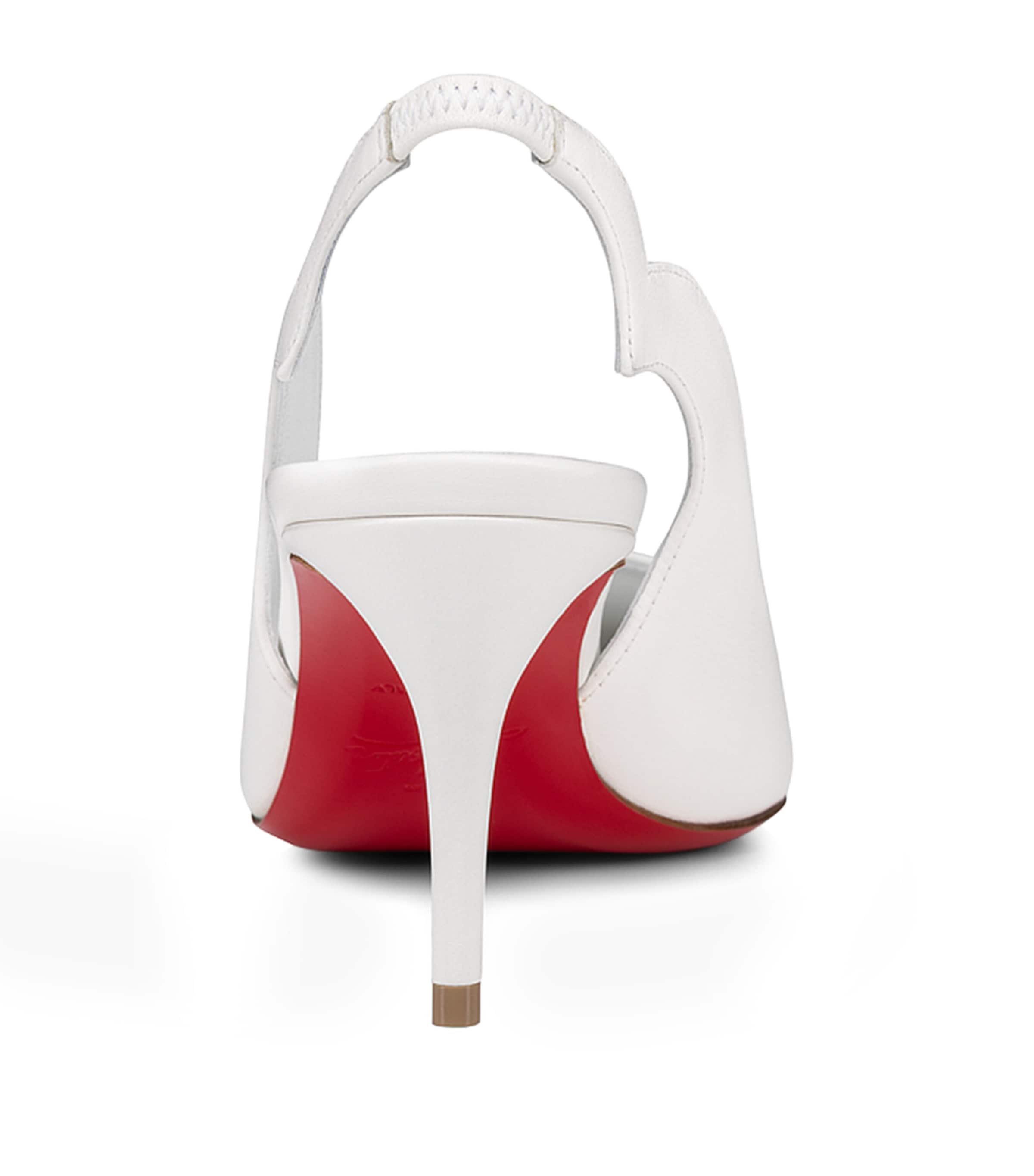 Hot Chick Nappa Slingback Pumps 70