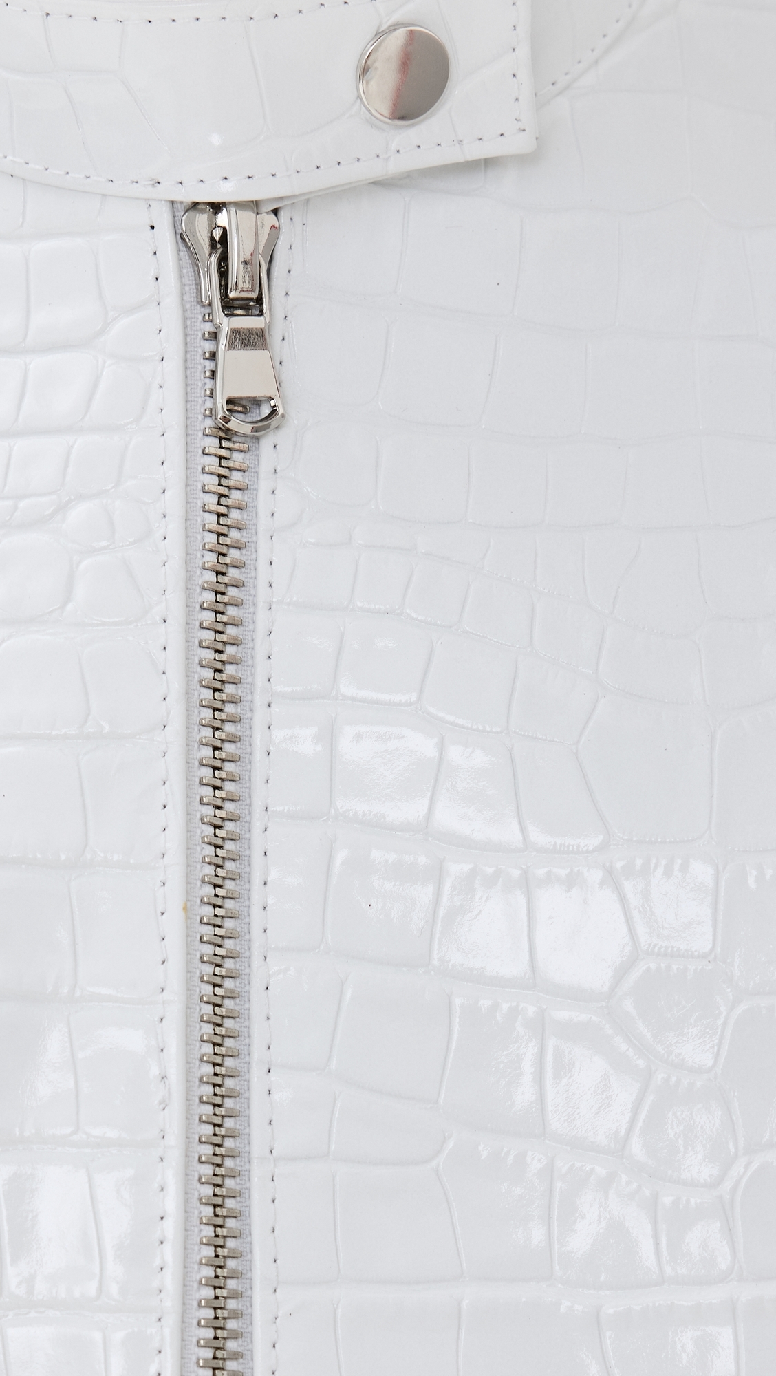 Cropped Jacket White