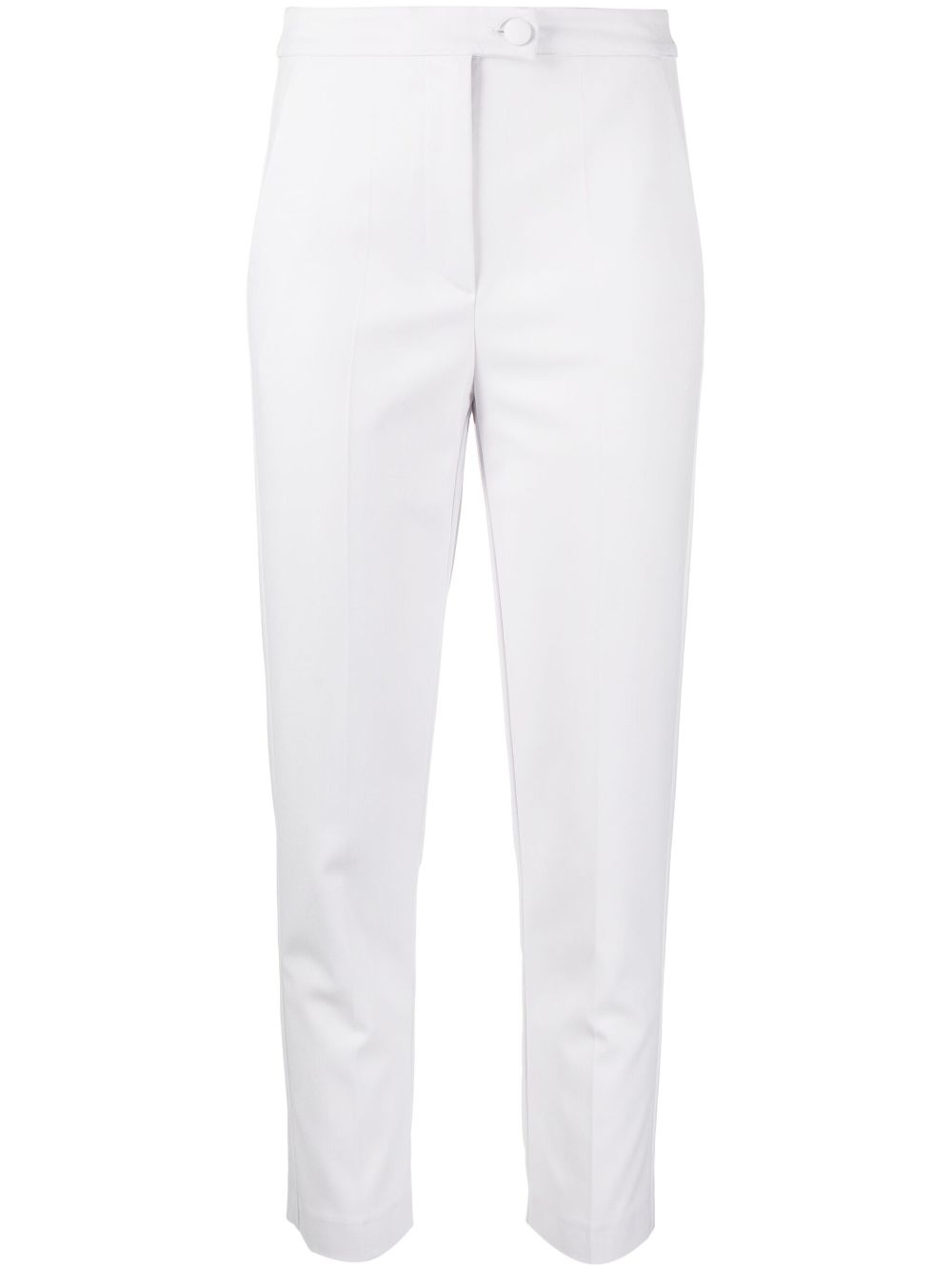 Cropped tapered trousers - Grey