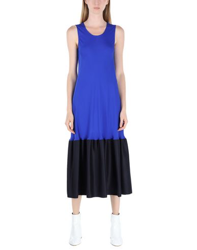 Woman Midi dress Blue Size 4 Silk, Wool