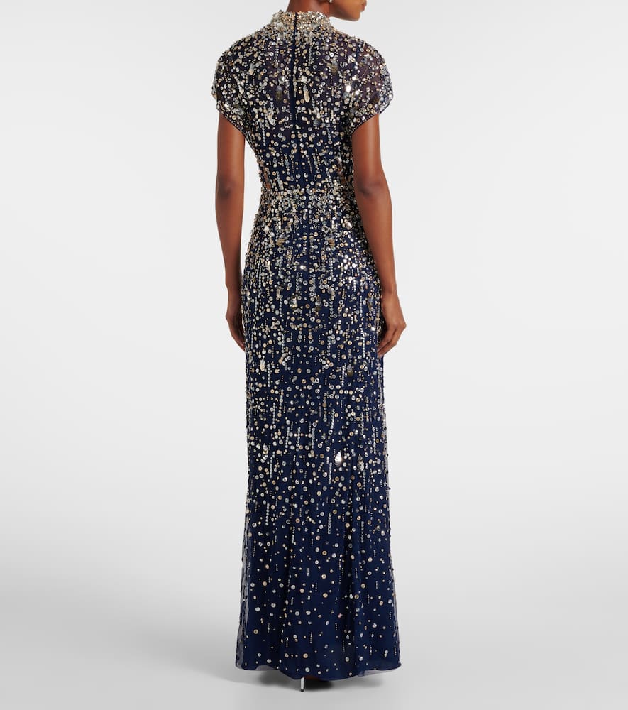 Sylvie embellished gown