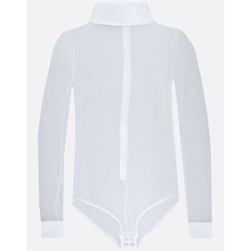 Long-sleeve body - White