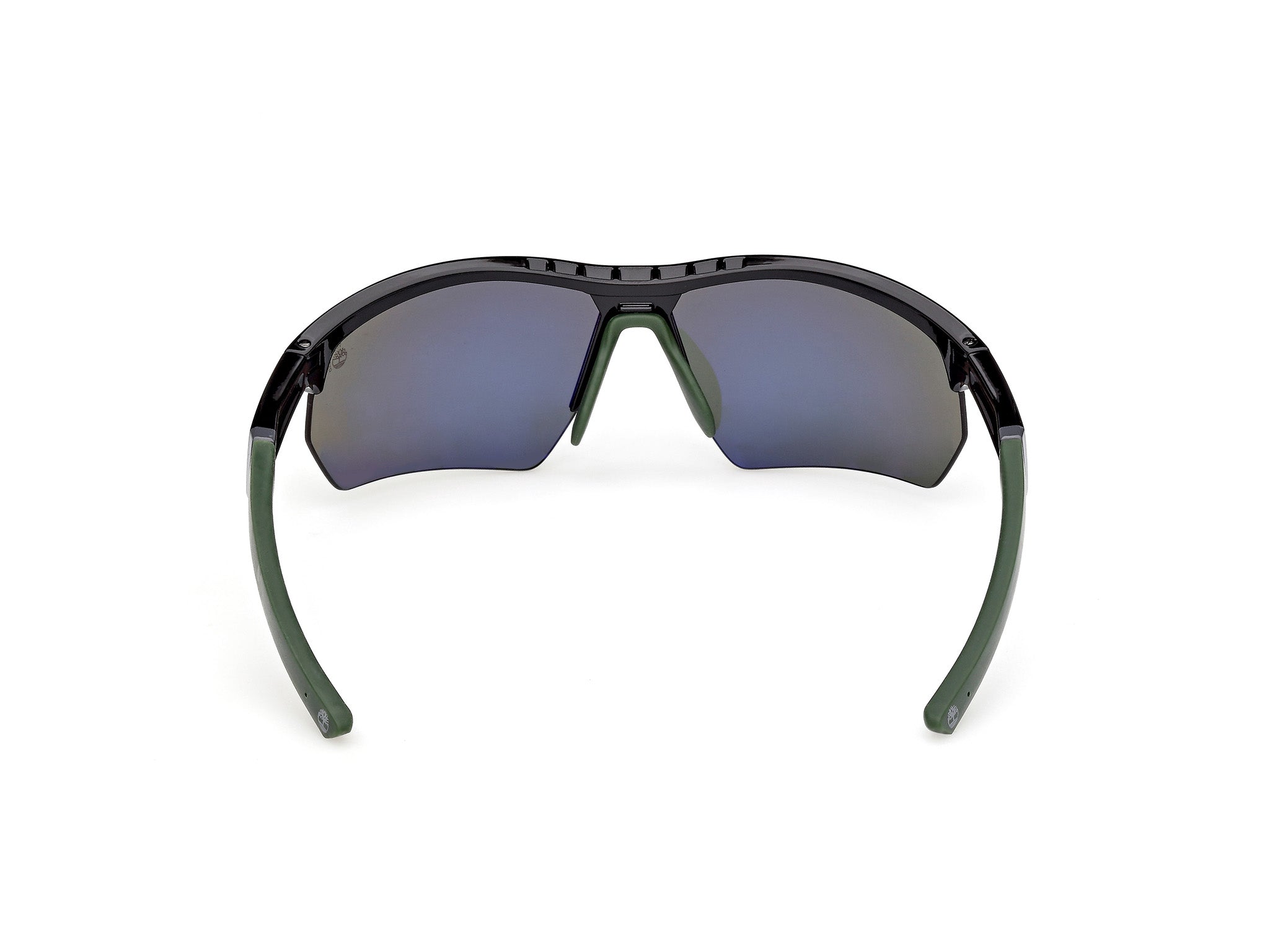 Timberland Hombre Timberland TB00056 01R Gafas de sol Inyectado Negro Verde Cuadrada Polarizado