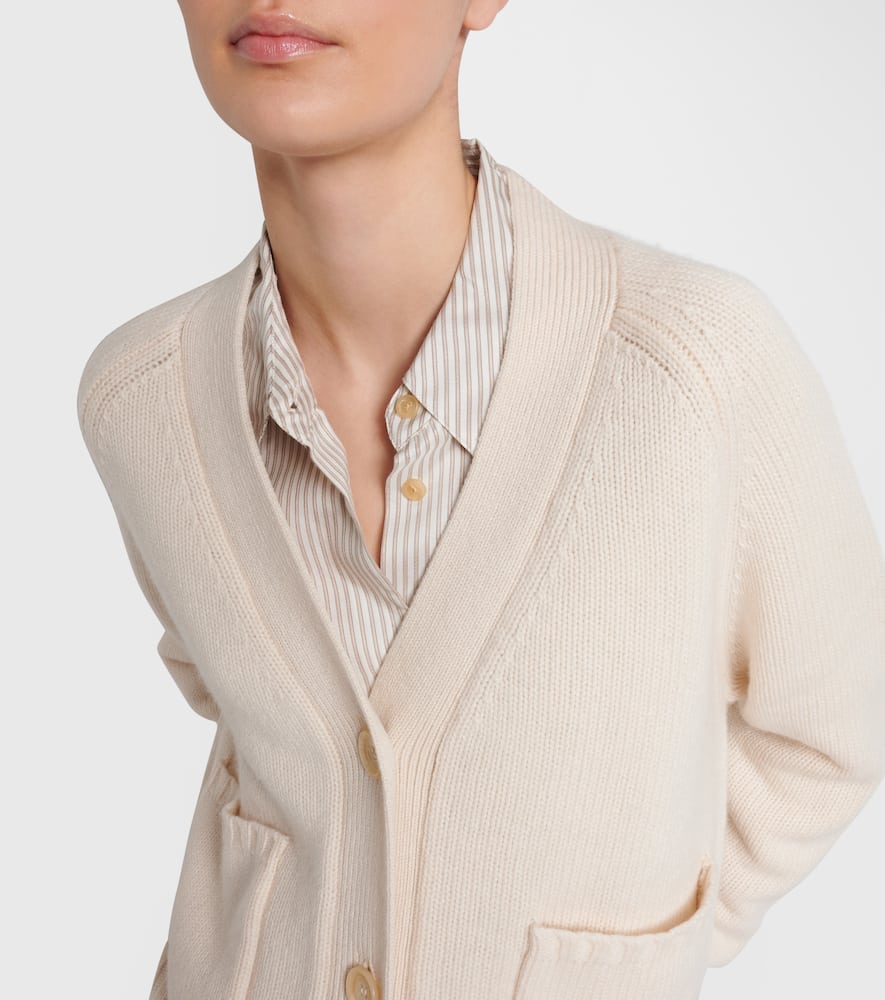 Cashmere and wool cardigan