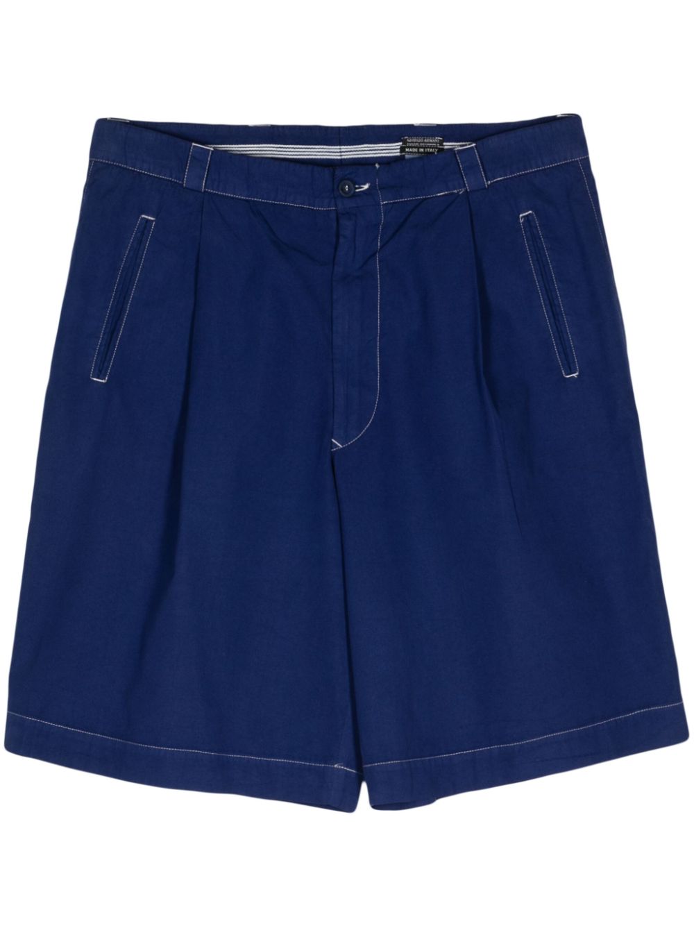 1990s cotton bermuda shorts - Blue
