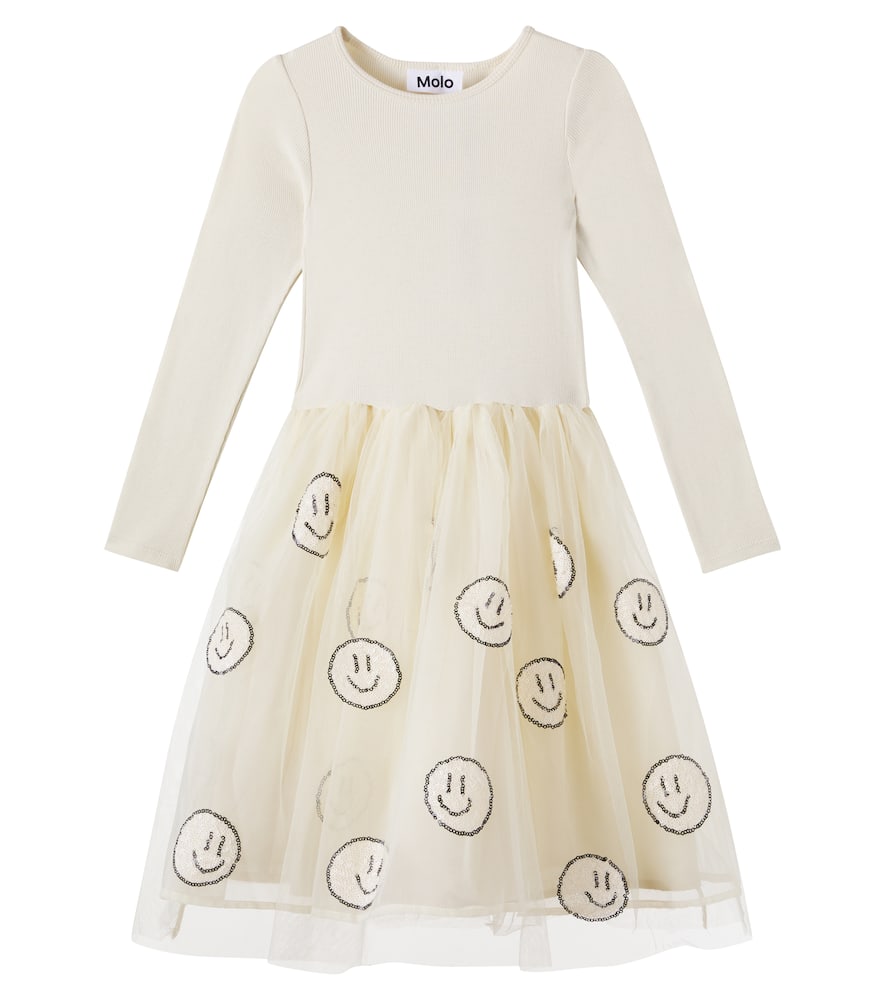 Cyrus sequined tulle dress