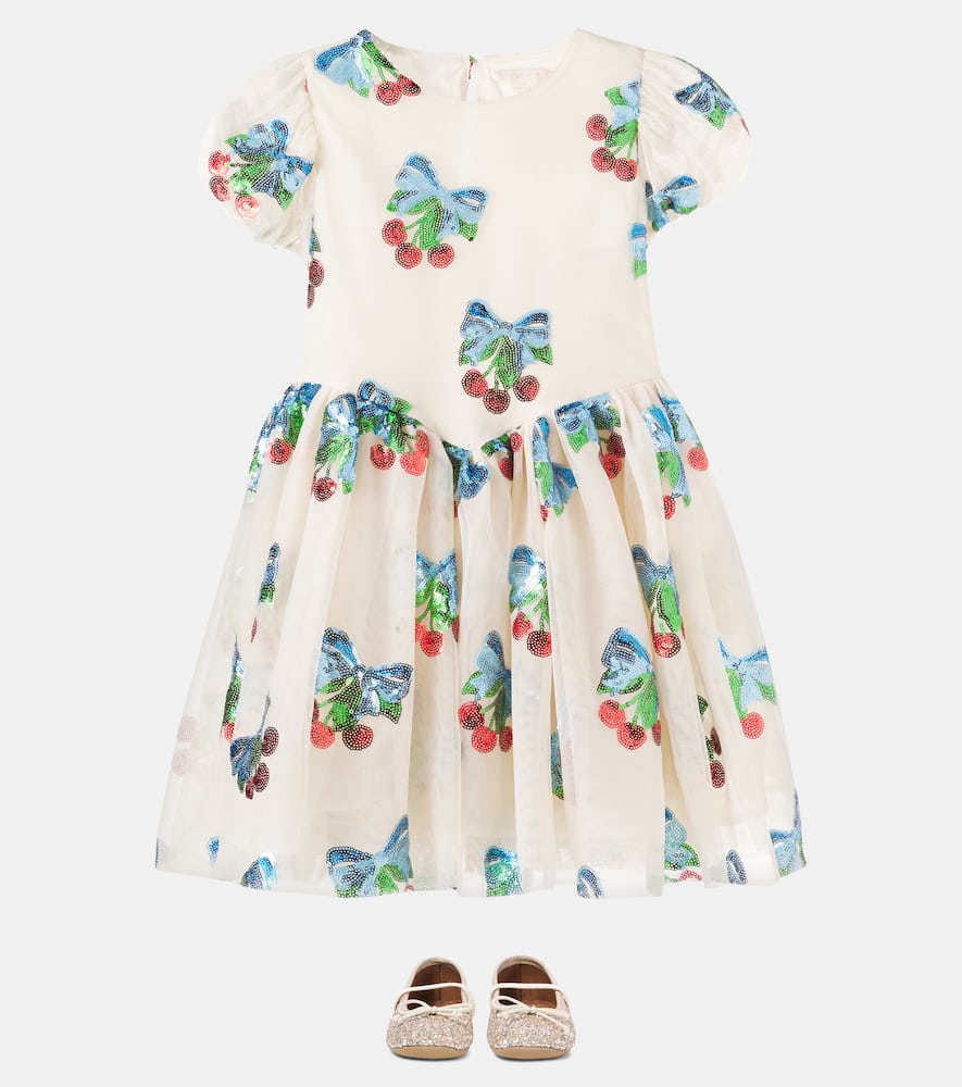 Konges Sløjd Heartlily sequined tulle dress