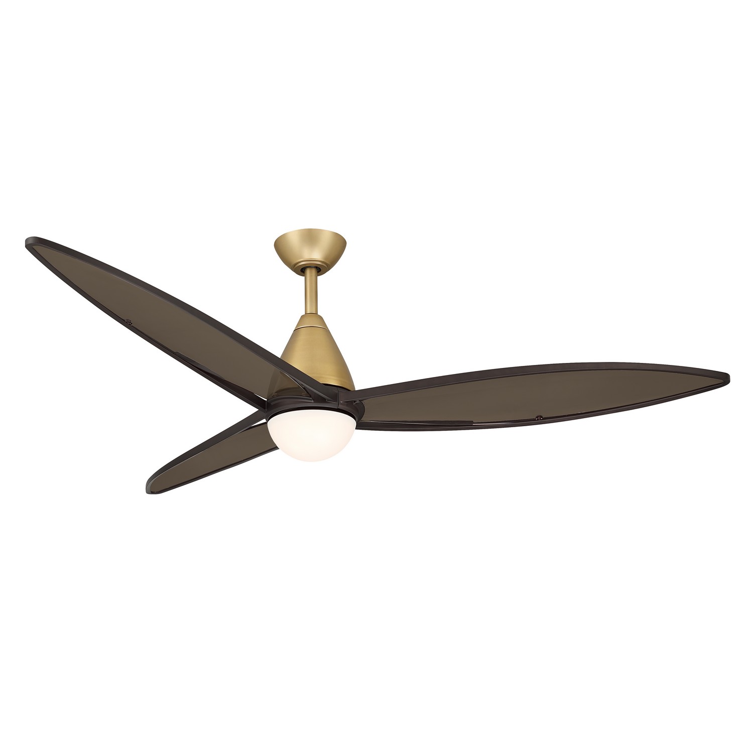 Heritage Brass 64" Ceiling Fan from the Fleur Collection
