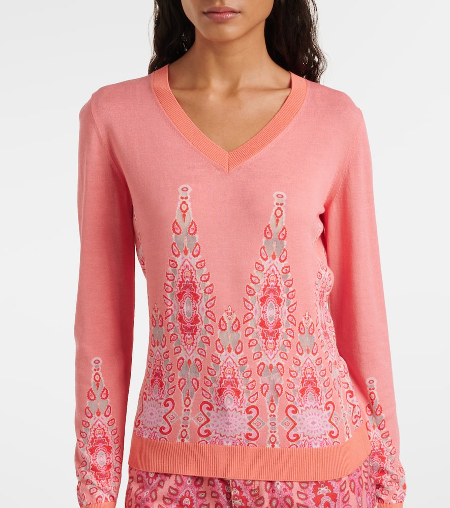 Printed sweater