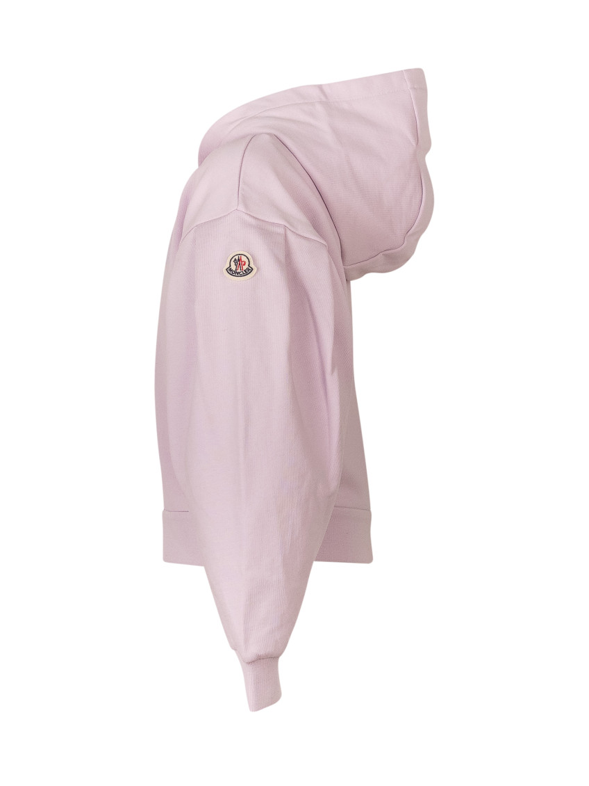Girls Purple Logo Hoodie
