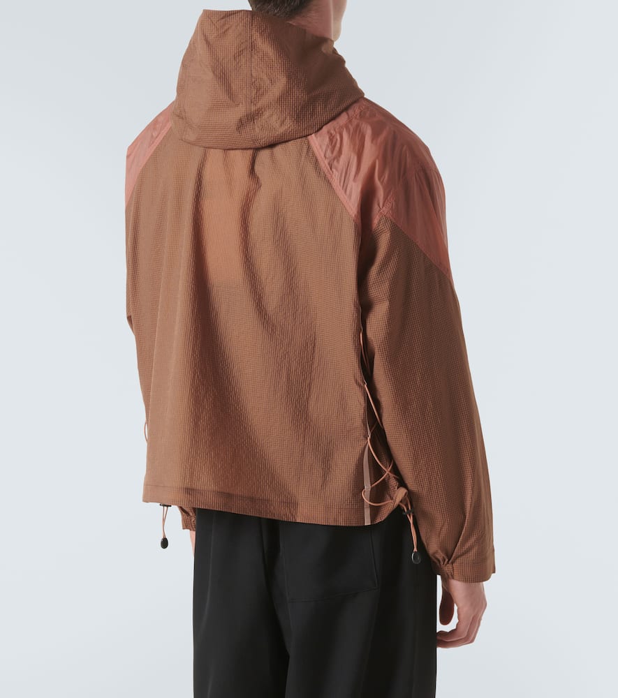 Retrospec paneled technical jacket