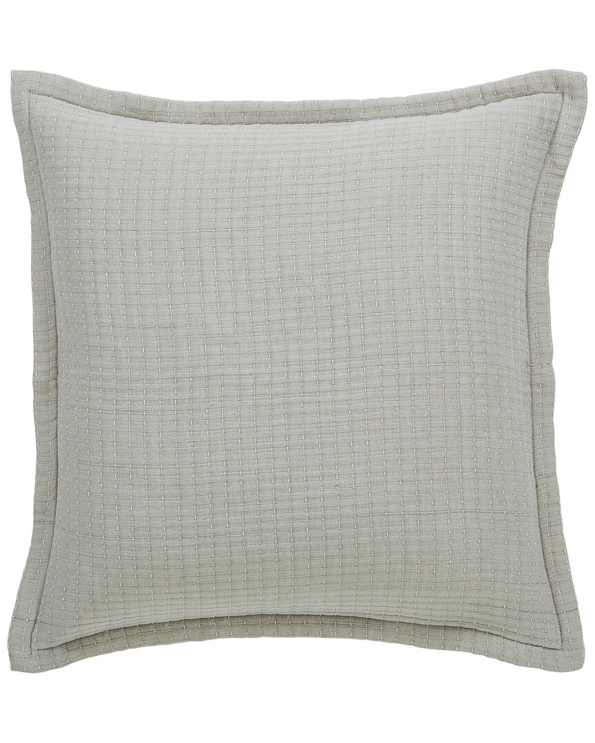 100% Cotton Fringed Molly Square Throw Pillow
