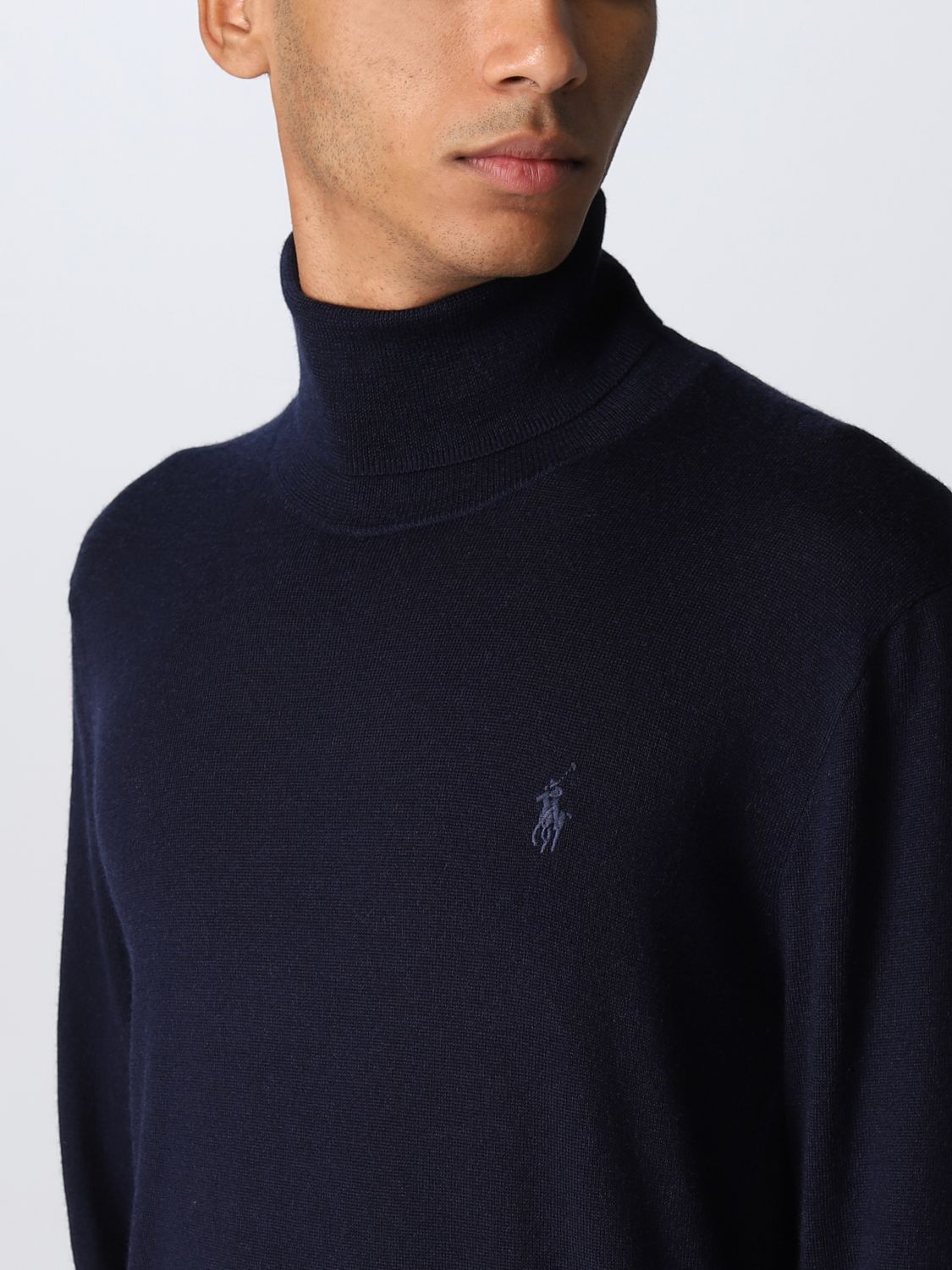 Sweater Men color Navy