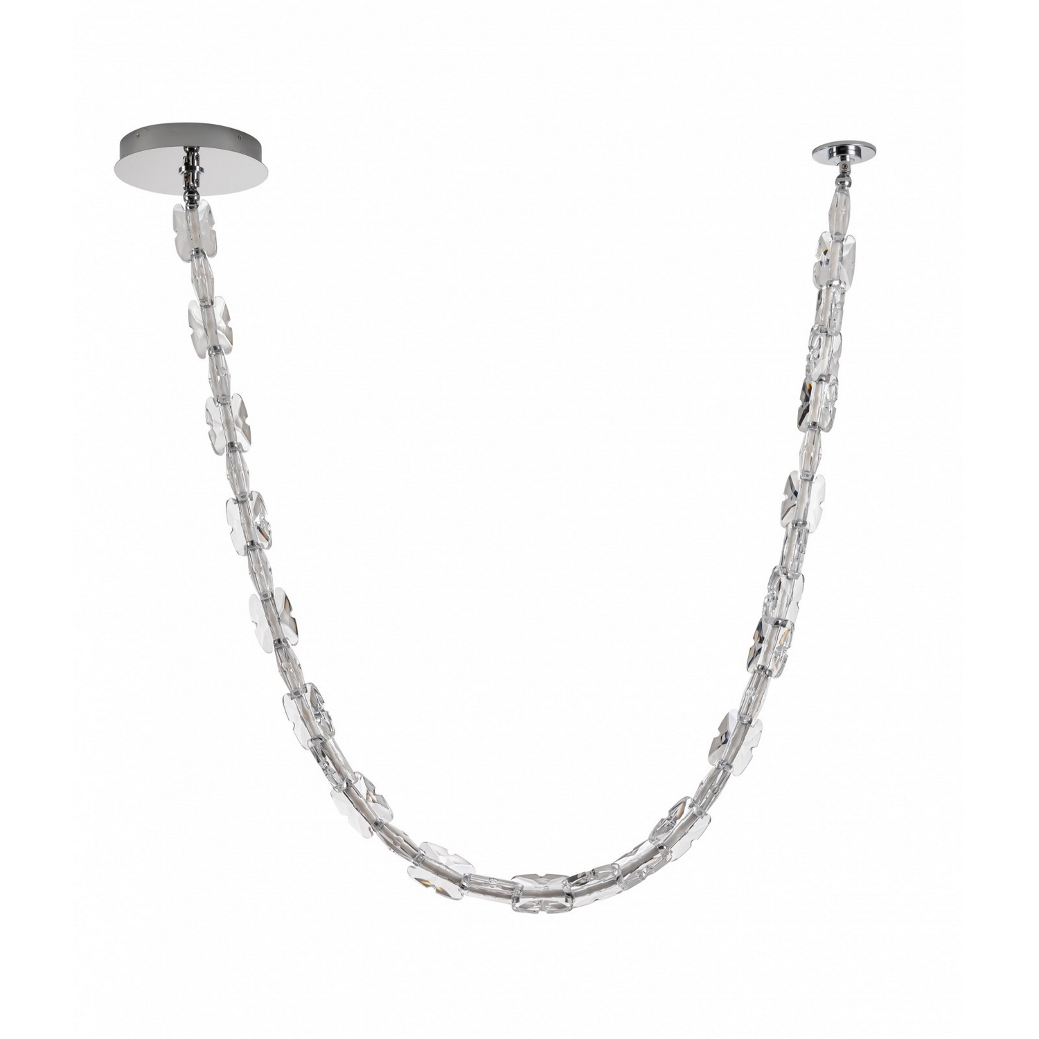Chrome LED Pendant from the Monarch Collection