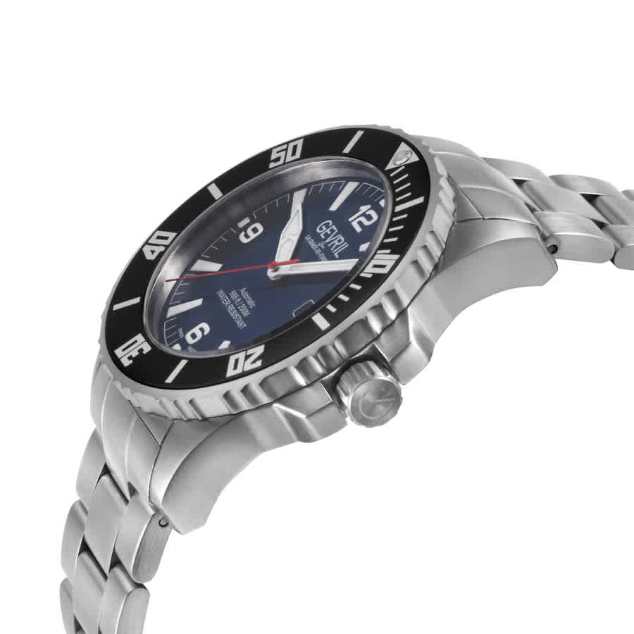 Canal Street Automatic Blue Dial Mens Watch 46601B