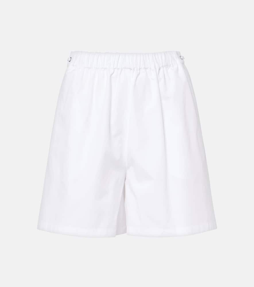 Antiope high-rise cotton shorts