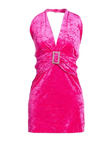 P. a.r. o.s. h. Woman Mini dress Magenta Size XS Polyamide, Elastane