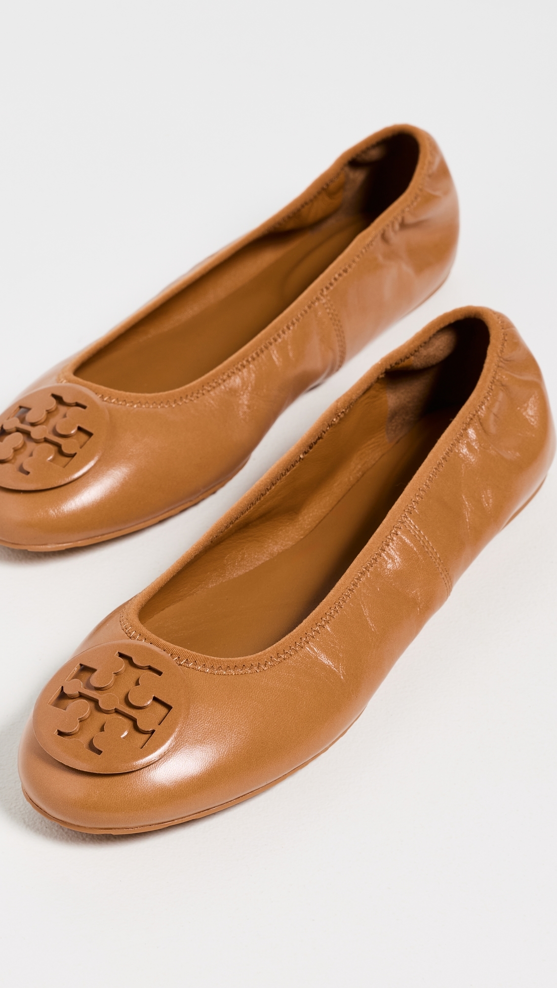 Reva Travel Ballet Flats Walnut/Walnut