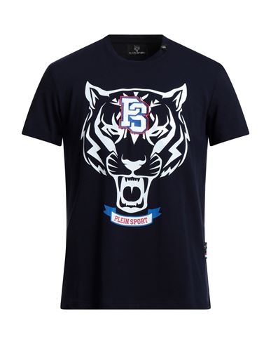 Man T-shirt Midnight blue