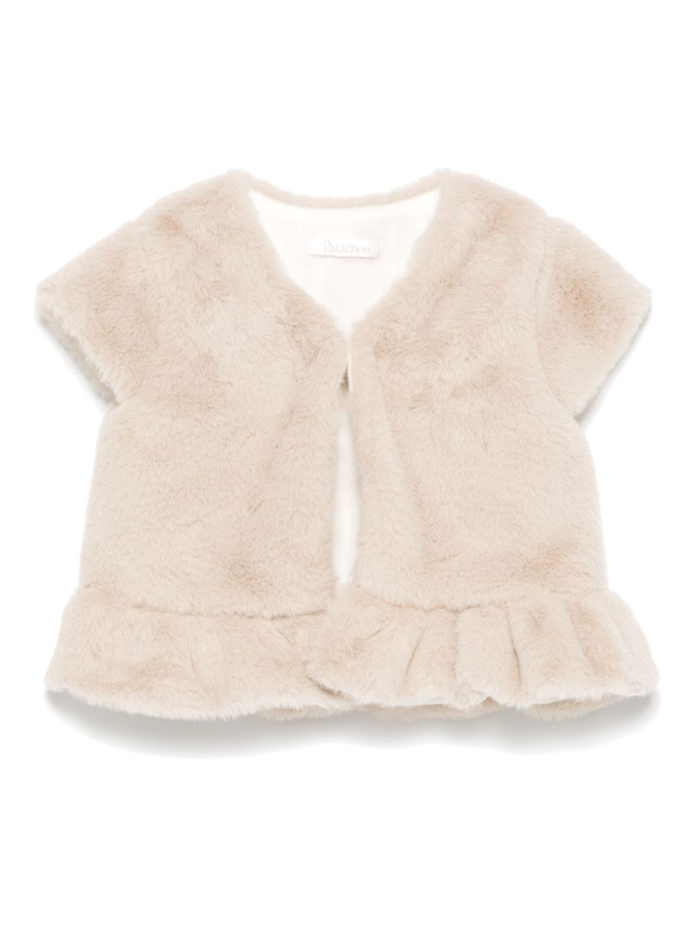 Faux-fur jacket - Neutrals