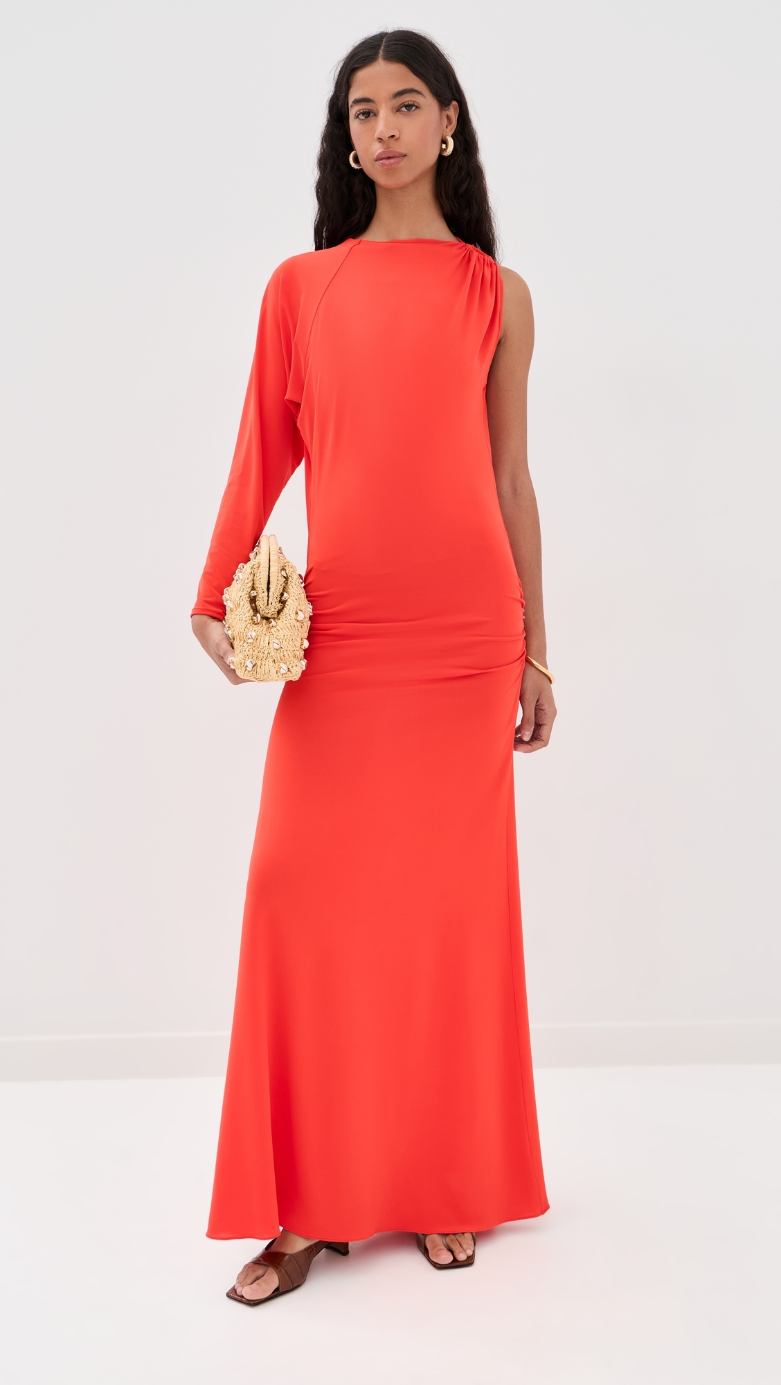 Virna Dress Tangerine