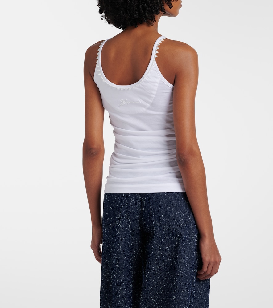 Clavela cotton tank top