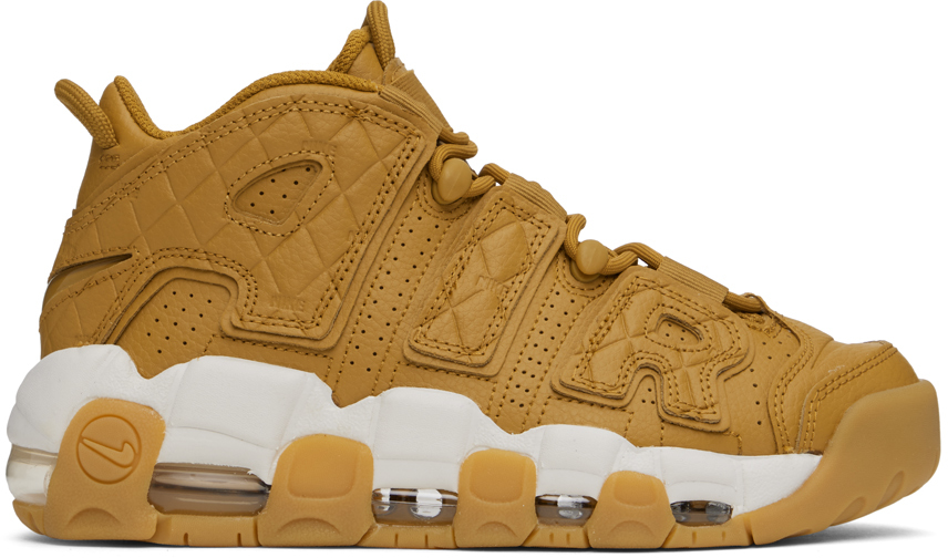 Tan Air More Uptempo High Sneakers