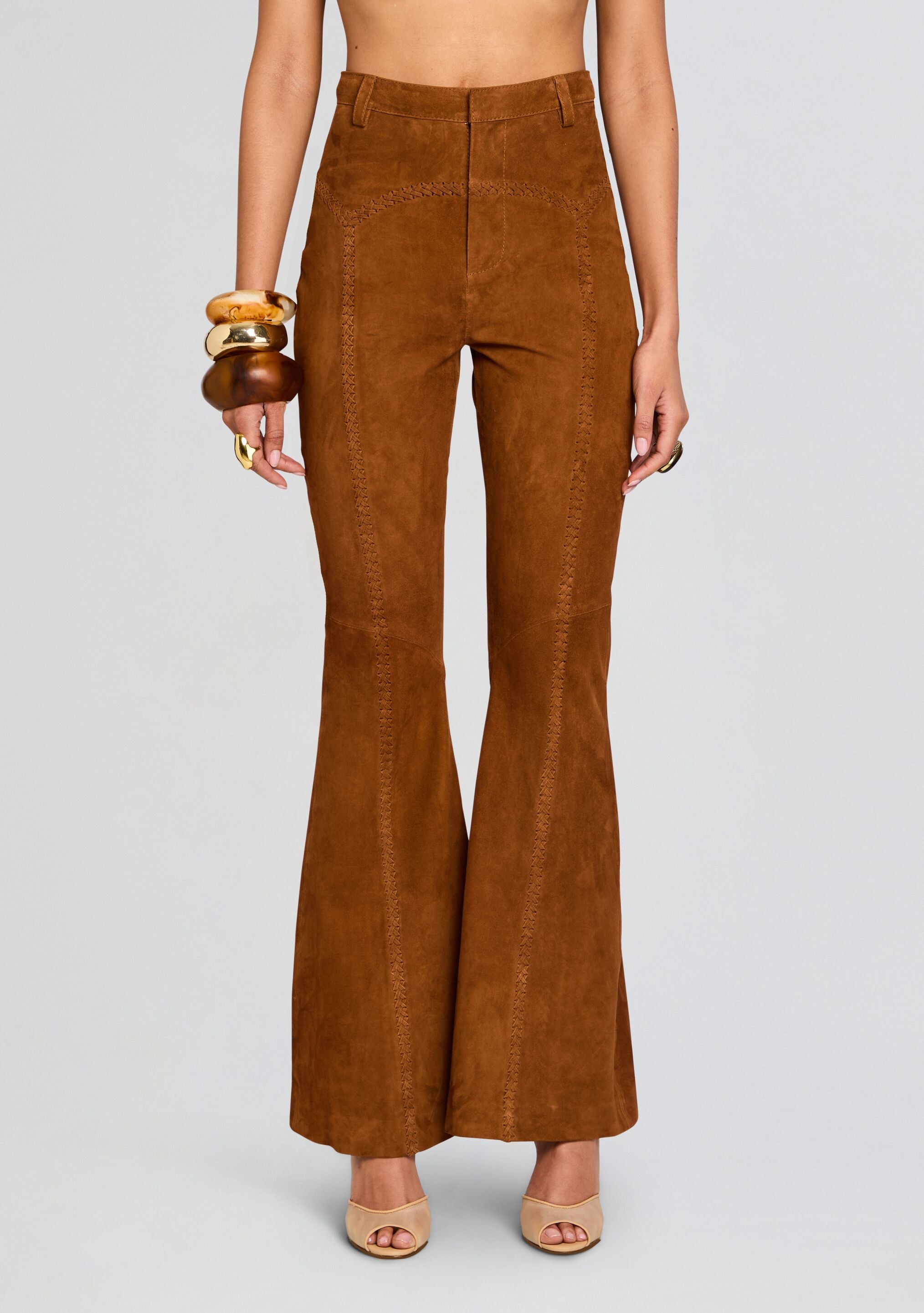 Manuela Suede Pant