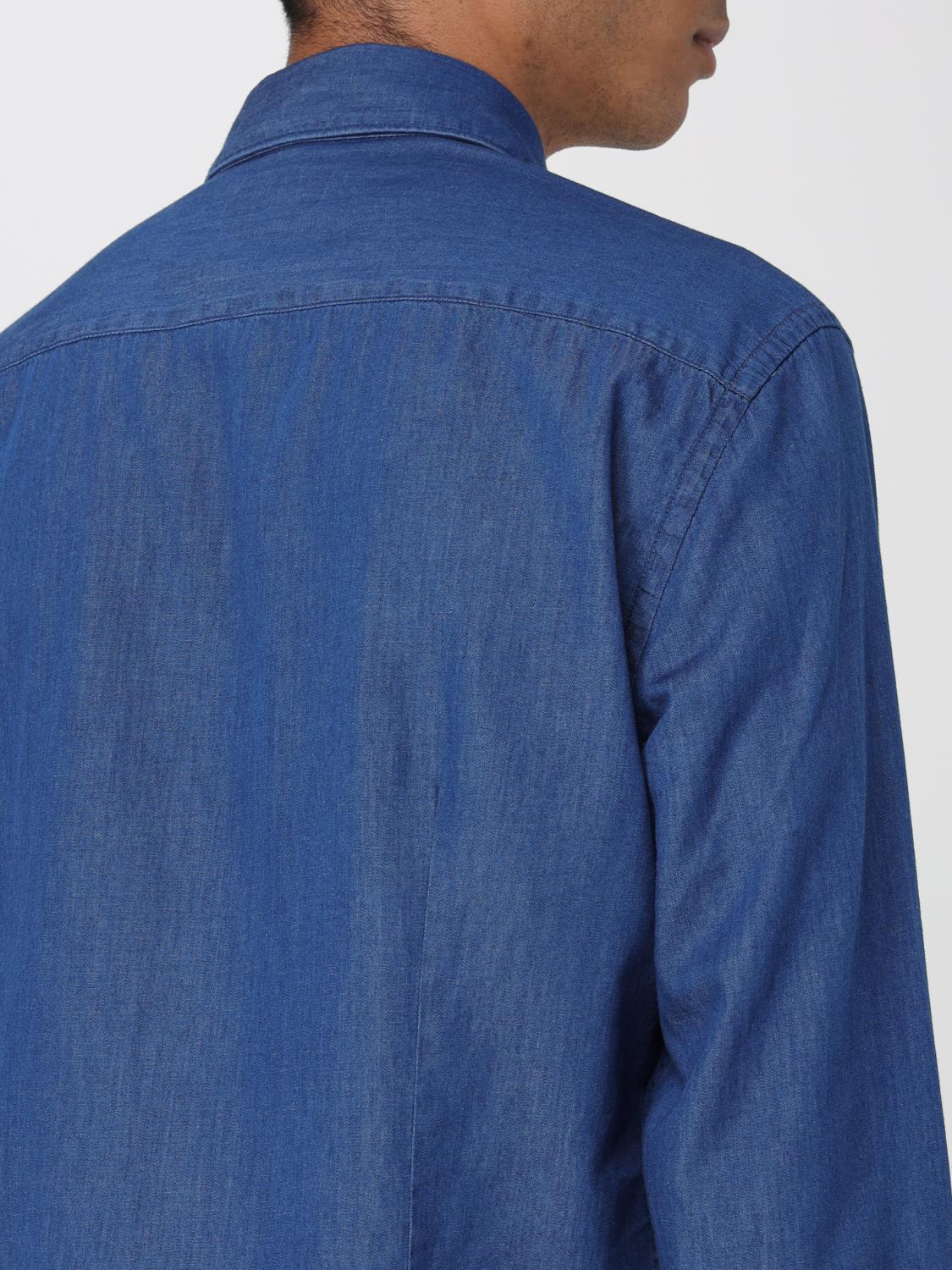 Shirt Men color Blue