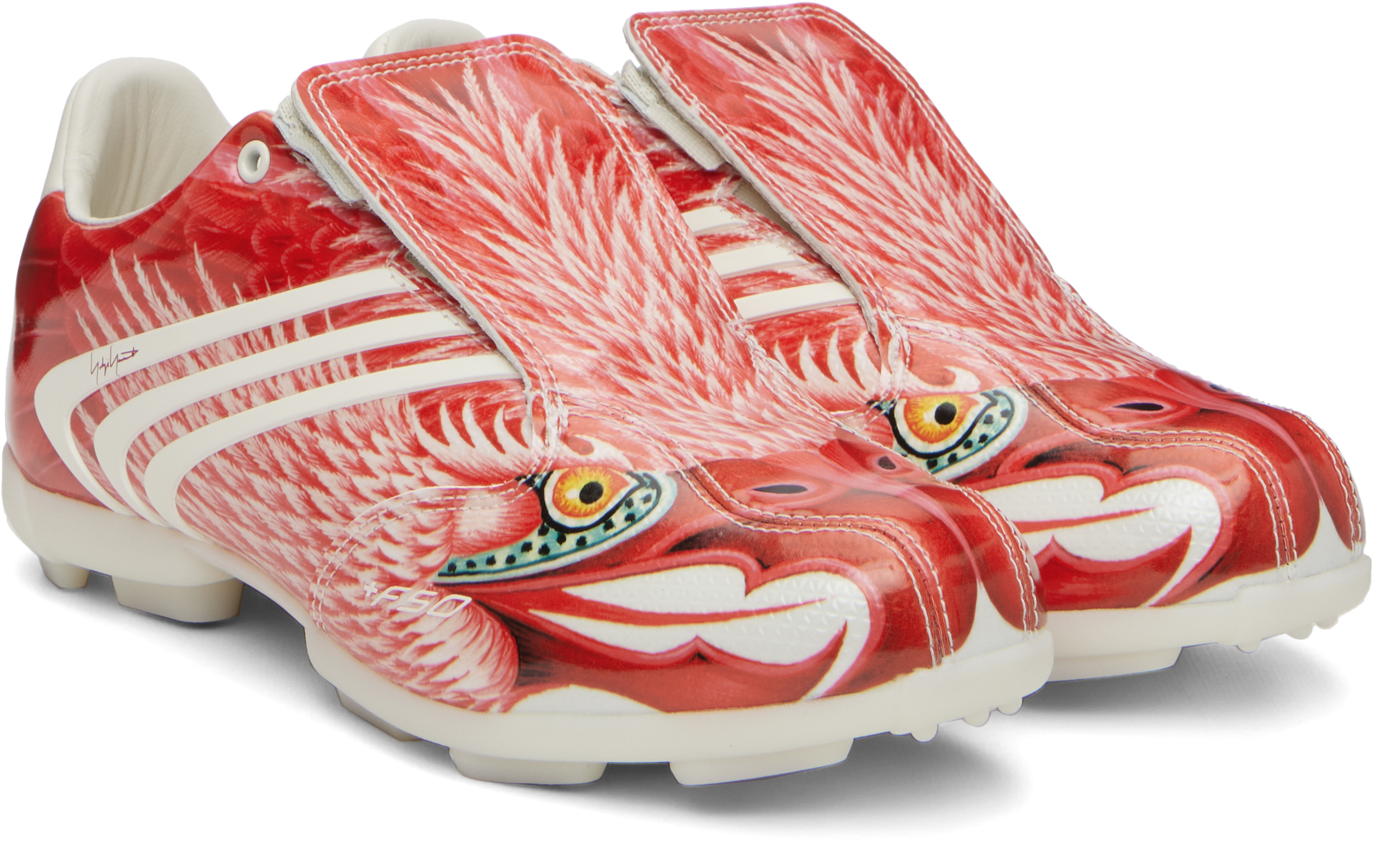 Red F50 Beast Sneakers