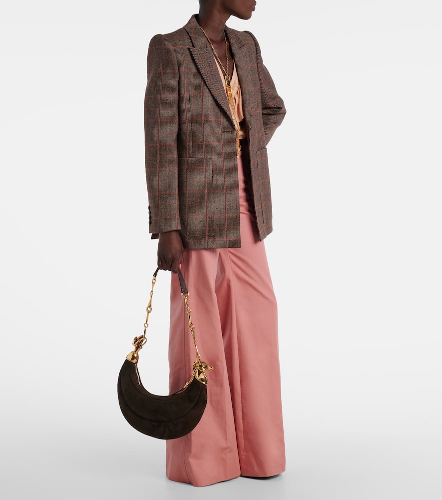 Chloé Checked virgin wool blazer