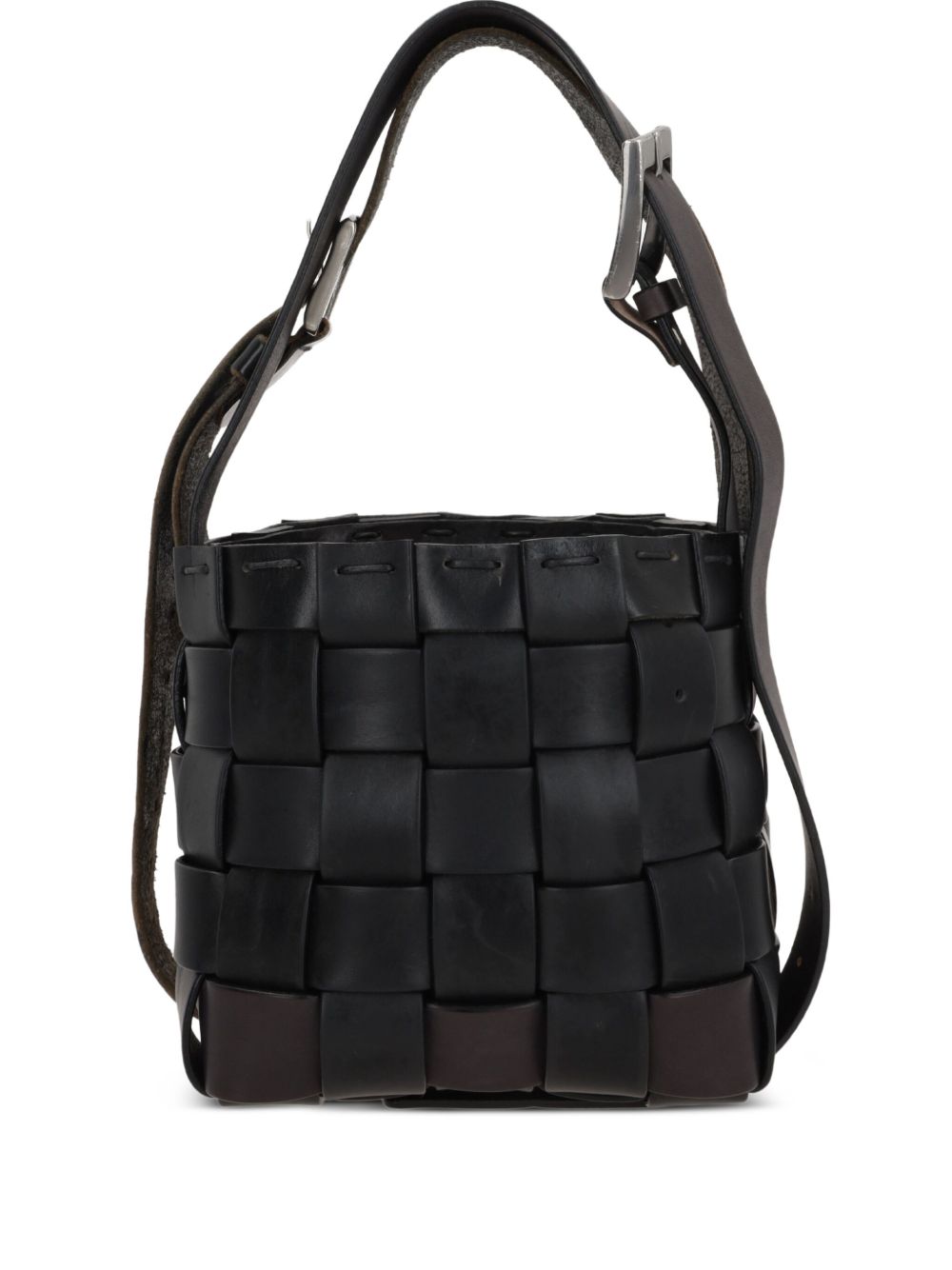 HODAKOVA small Belt Basket bag - Black
